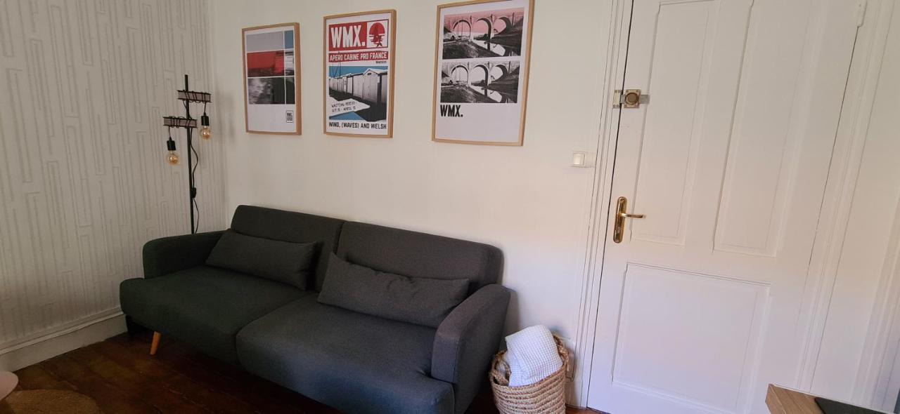 Wimereux 30M2 1 Chambre Et 1 Canape Lit A 2 Pas De La Plage Et Du Centre Экстерьер фото